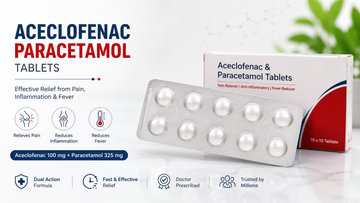 Aceclofenac Paracetamol Uses, Dosage, Side Effects & Benefits
