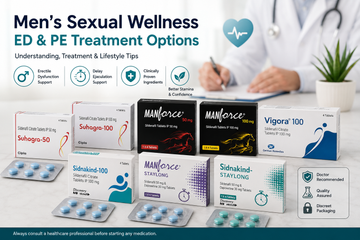 The Complete Guide to Men's Sexual Wellness: Understanding Erectile Dysfunction, Premature Ejaculation & Treatment Options