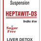 Heptawit DS Liver Detox Syrup , L-ornithine L-aspartate Silymarin Liver Tonic Sugar Free 150 ML