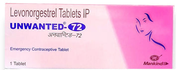 Unwanted-72 Levonorgestrel Emergency Contraceptive Tablet