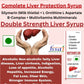 Heptawit DS Liver Detox Syrup , L-ornithine L-aspartate Silymarin Liver Tonic Sugar Free 150 ML