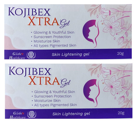 Kojibex Xtra Beauty Fairness Gel for reduce scars , marks, dark circle , blemish, pigmentation pack of 2