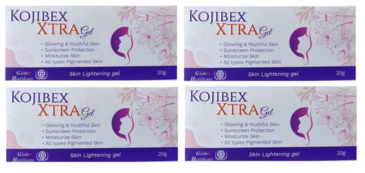 Kojibex Xtra Beauty Fairness Gel for reduce scars , marks, dark circle , blemish, pigmentation pack of 4