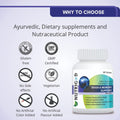 NUTRIG-D supplement bottle with certification icons on a light purple background