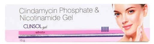 Clinsol Gel for acne, pimple and blackhead control