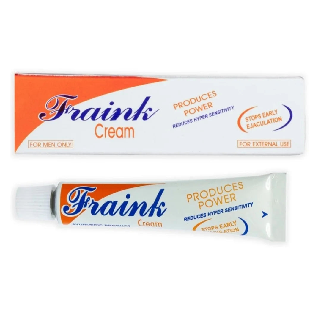 Frank Men's Intimate Care Cream for sensitivity support and men's personal wellness