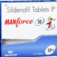 Manforce 50Mg tablets , Sildenafil 50mg tablet Pack of 1 Strip 9 tablets