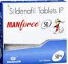 Manforce 50Mg tablets , Sildenafil 50mg tablet Pack of 1 Strip 9 tablets