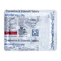Packaging of Dapoxetine & Sildenafil Tablets with branding on a white background