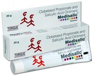 Medisalic Ointment – Prescription ointment commonly prescribed for eczema and inflammatory skin conditions.