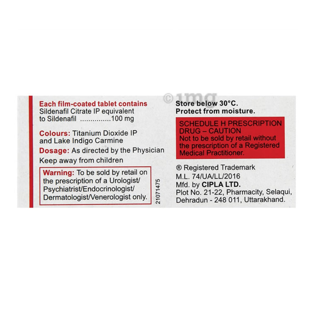 Drug label with text and warnings on a white background