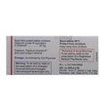 Medication packaging with detailed instructions and warnings on a white background