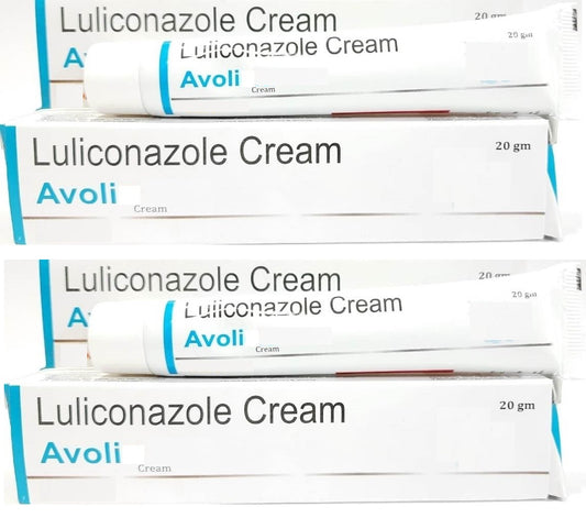 Luliconazole 1% Cream Luliconazole Anti Fungal Infection Cream Pack of 2