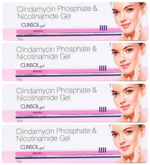 Clinsol Gel for pimples and skin care pack of 4