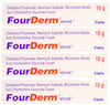 Fourderm Cream for skin , Anti fungal infections Cream Pack of 4