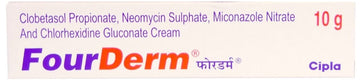Fourderm Cream 10g (Pack of 1)