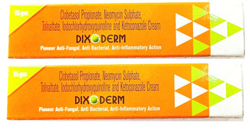 Dixoderm Cream 15g (Pack of 2)