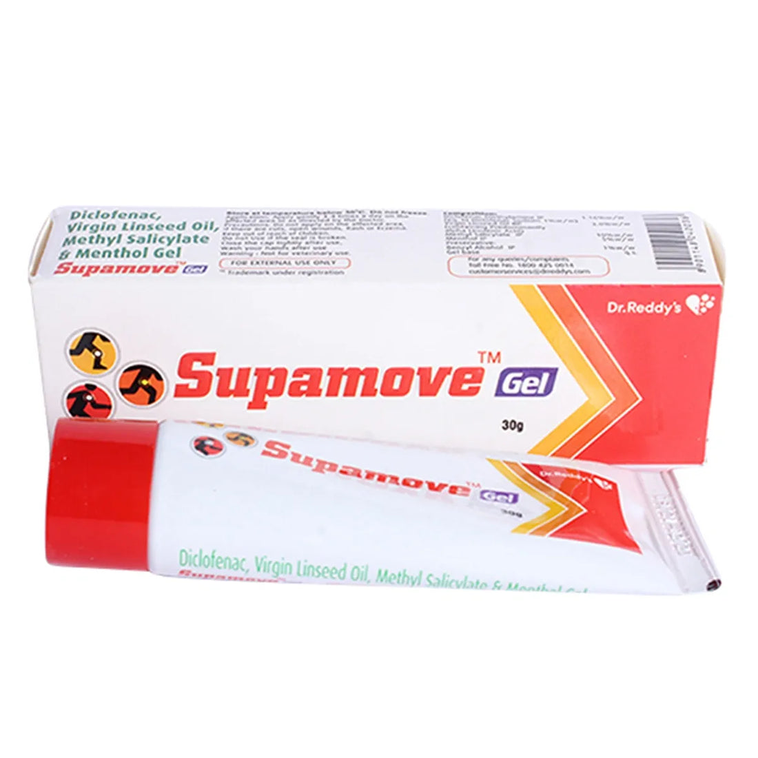 Supamove Gel Pain Relief Gel 30 gm