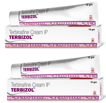 Terbizol Cream 10 gm ,Terbinafine Cream Pack of 2