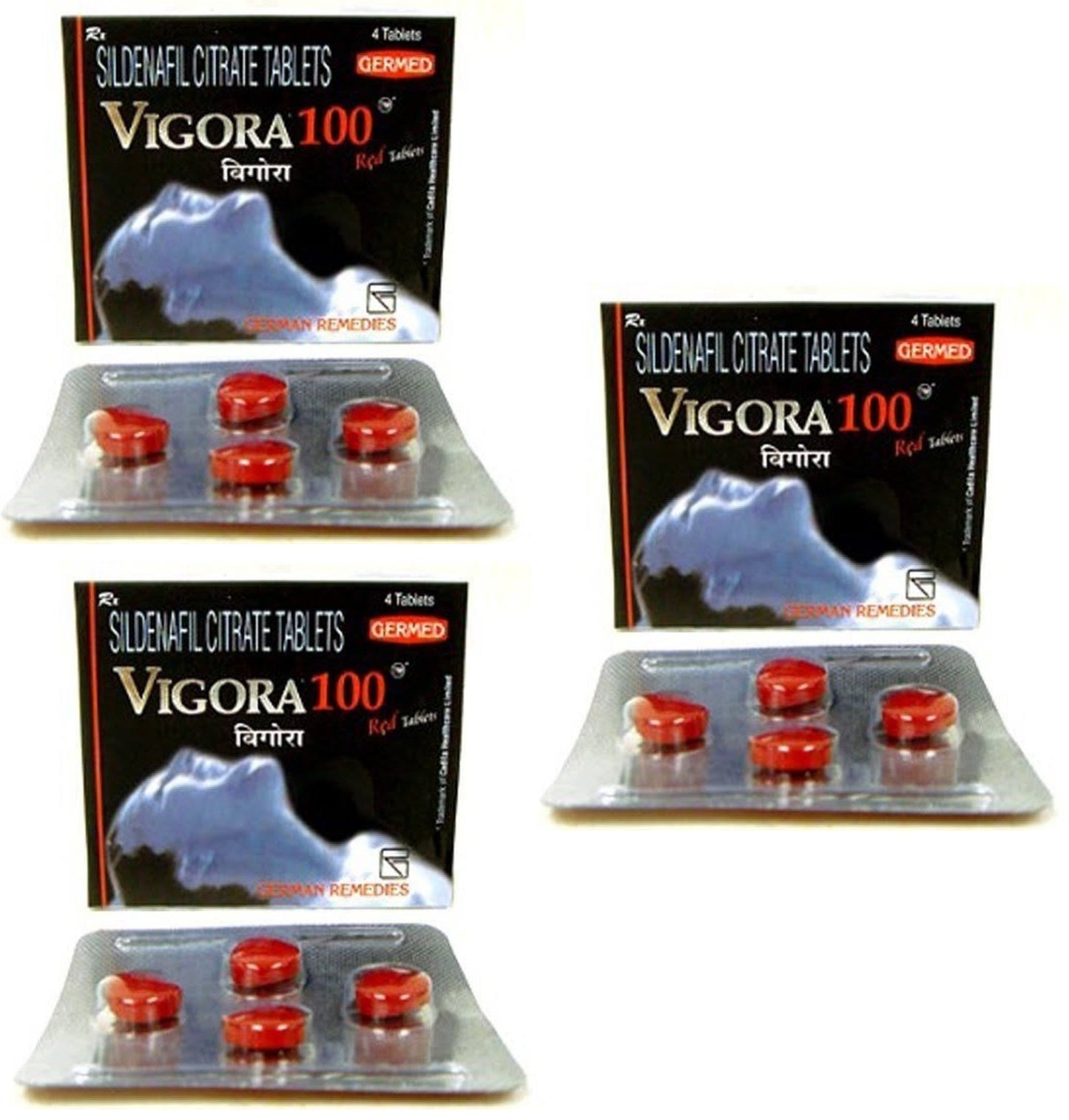 Vigora 100mg tablets , Sildenafil 100mg tablets pack of 12 tablets